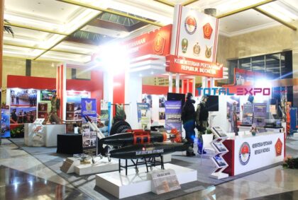 Booth Pameran Pembangunan Kemenhan