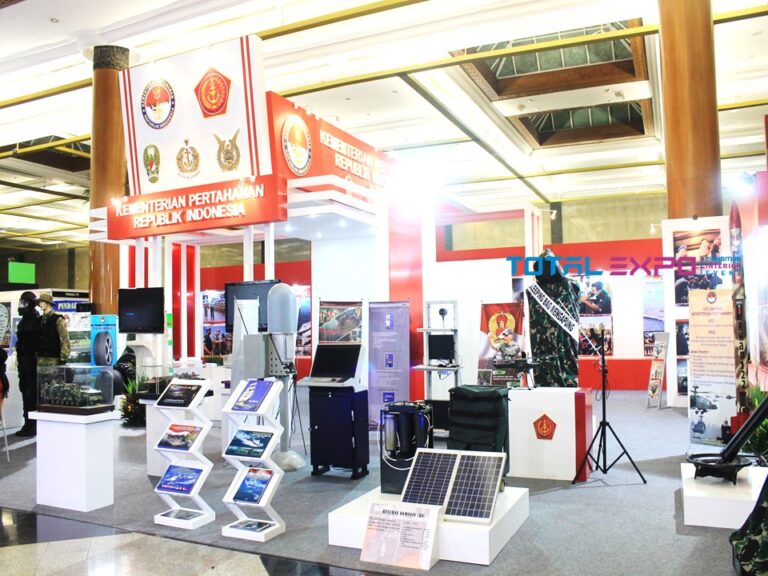 Kontraktor Pameran Kementrian Pertahanan Keamanan Booth Stand Exhibition