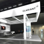 JASA BOOTH PAMERAN STAND DESIGN EXHIBITION CONTRACTOR CLARIANT