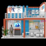 Design Booth Pameran Menarik Bamed.