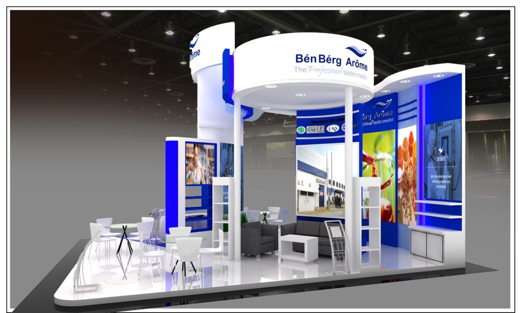 Booth Pameran Design FHI Interfood Benberg