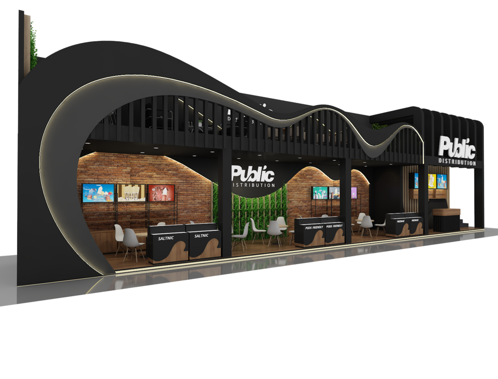 Design Booth Pameran Public