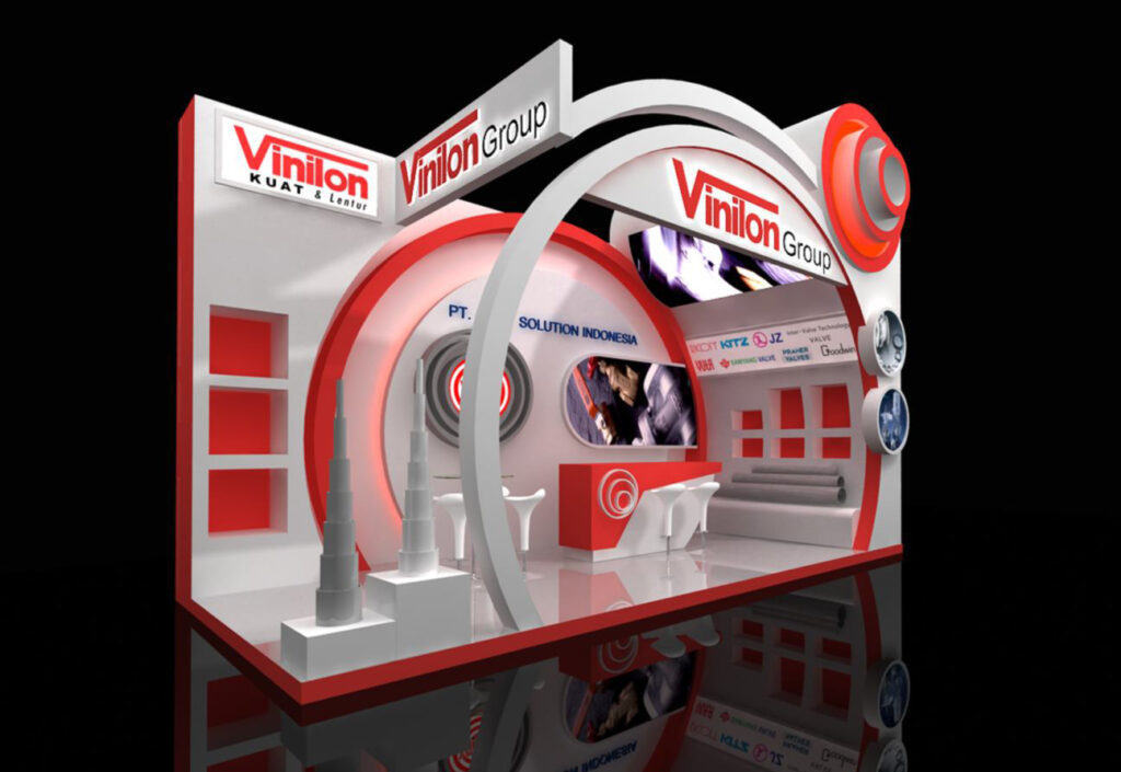 Booth Pameran Indobuildtech Vinilon