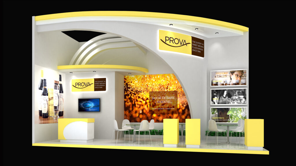 Desain Booth Pameran Pola B