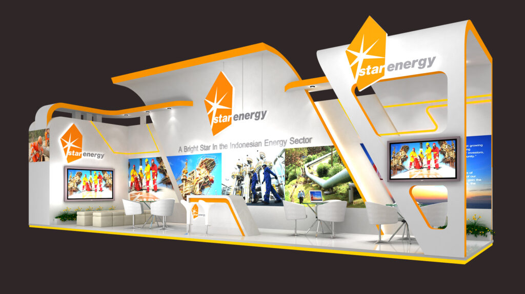 Booth Pameran IPA Petroleum Star Energy