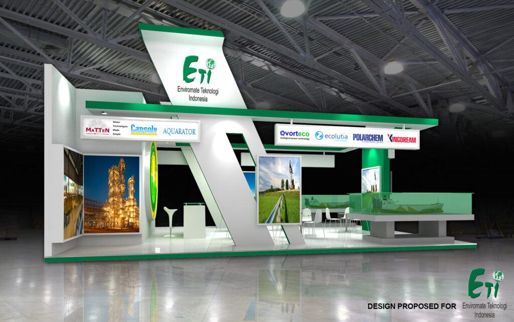 Kontraktor Pameran Booth Exhibition Design Stand Contractor ETI|