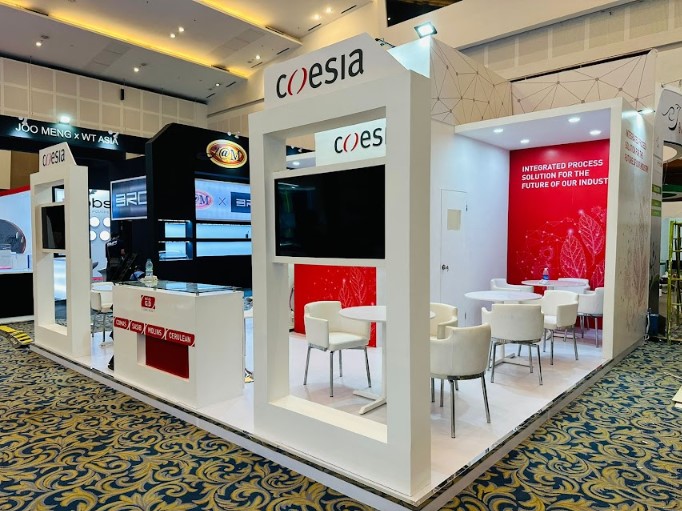 dekorasi stand pameran