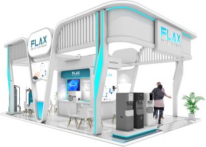Booth Pameran Flax