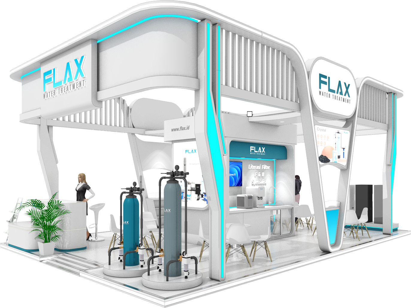 Cari Design Booth Pameran Berkelas? Total Expo Indonesia Jawabannya