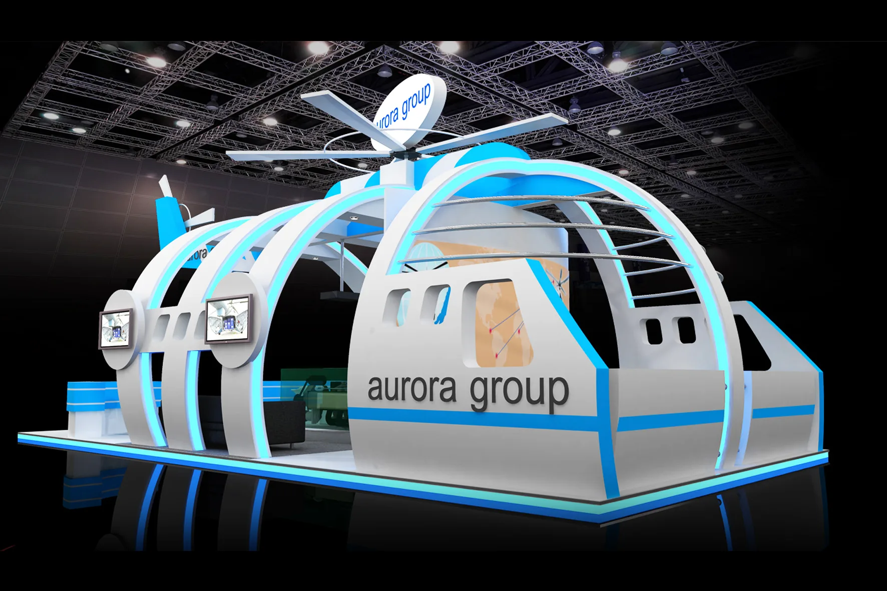 Dekorasi Booth Pameran Palembang
