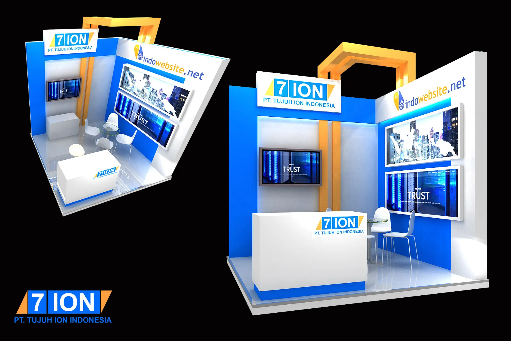 Booth Design Kutai Kartanegara