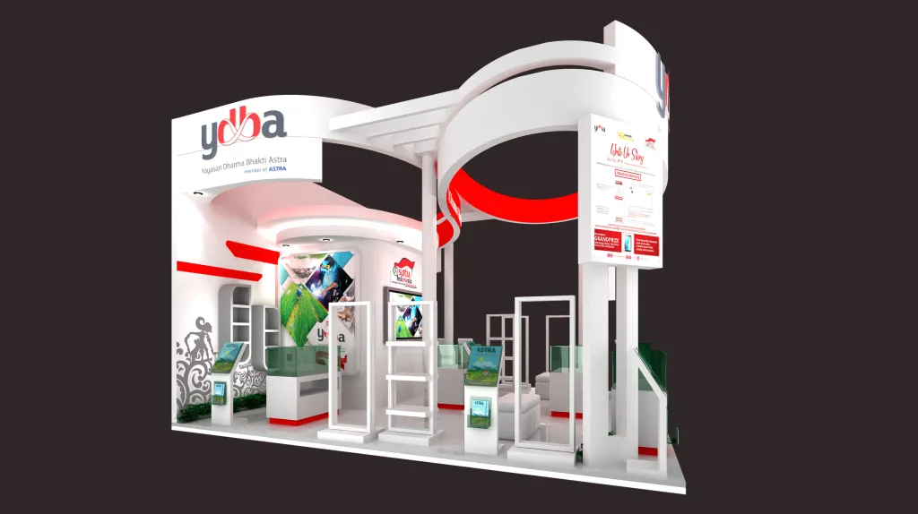 desain booth pameran jateng