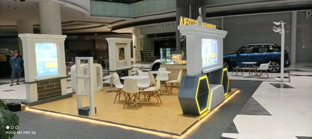 stand pameran minimalis jateng