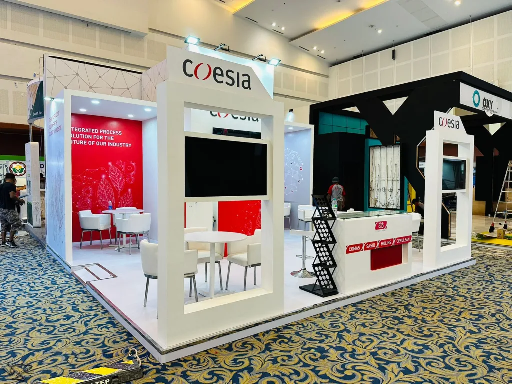 Desain Booth Pameran Open Space